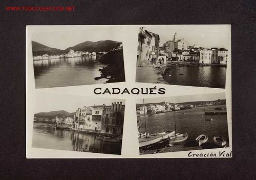 Postales: Postal de CADAQUES (Girona): 4 vistes - Foto 1
