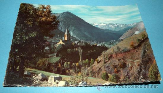 Postales: ANTIGUA Y PRECIOSA POSTAL DE SALARD&Uacute; PAISAJE - 1959 - VALLE DE ARAN - PIRINEOS DE LERIDA - ESCRITA P