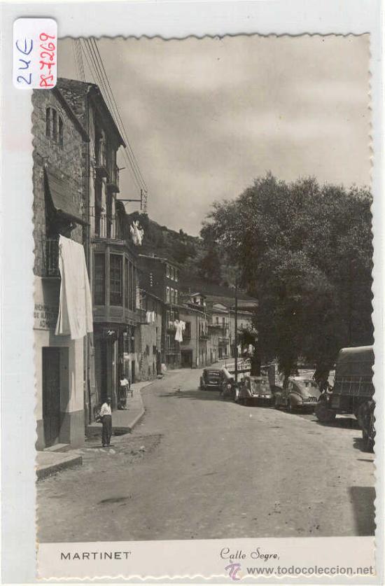 Postales: (PS-7269)POSTAL DE MARTINET(LLEIDA)-CALLE SEGRE
