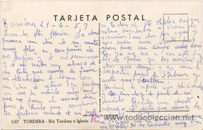 Postales: TORDERA. R&Iacute;O TORDERA E IGLESIA. - Foto 2