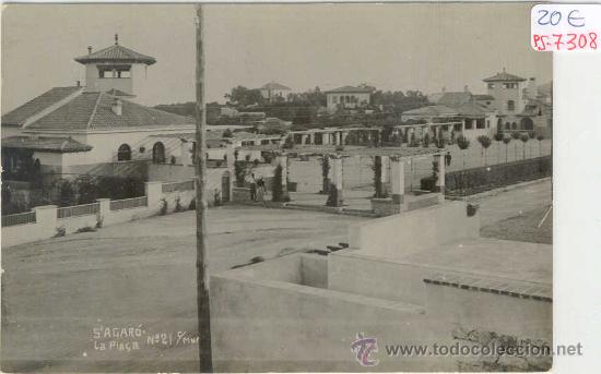 Postales: (PS-7308)POSTAL FOTOGRAFICA DE S&acute;AGARO-LA PLA&Ccedil;A