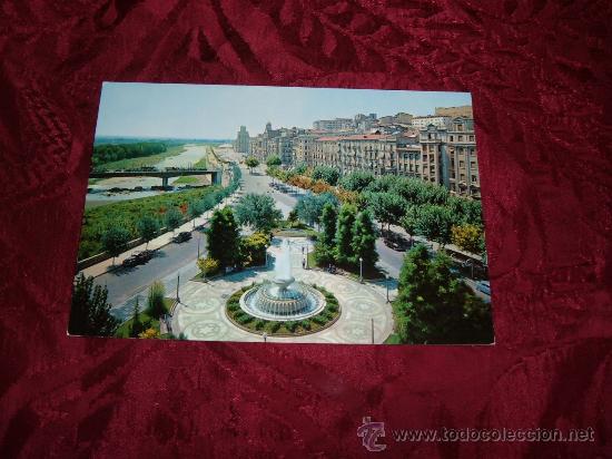 Postales: lerida plaza del gobierno civil  y avda jose antonio,garcia garrabella