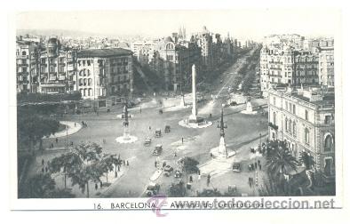 Postales: BARCELONA .. Avenida de General&iacute;simo - Foto 1