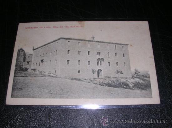 Postales: MONESTIR DE NTRA.SRA. DE EL MIRACLE - SOLSONA - Foto 1
