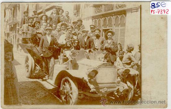 Postcards: (PS-7392)POSTAL FOTOGRAFICA DE ESPLUGAS DE LLOBREGAT-COCHE DE LINEA