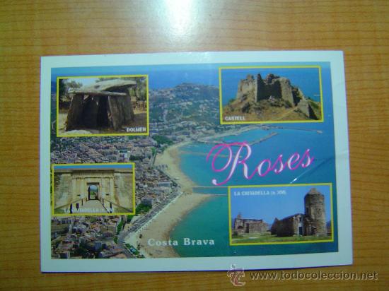 Postales: POSTAL ROSES (GIRONA SIN CIRCULAR - Foto 1
