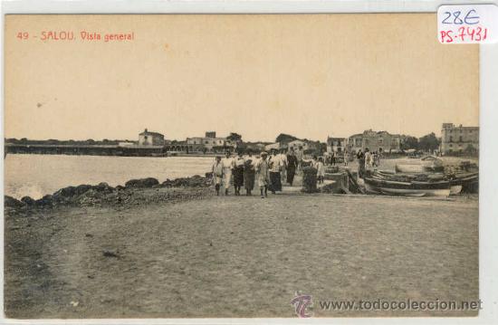 Postcards: (PS-7431)POSTAL DE SALOU(TARRAGONA)-VISTA GENERAL