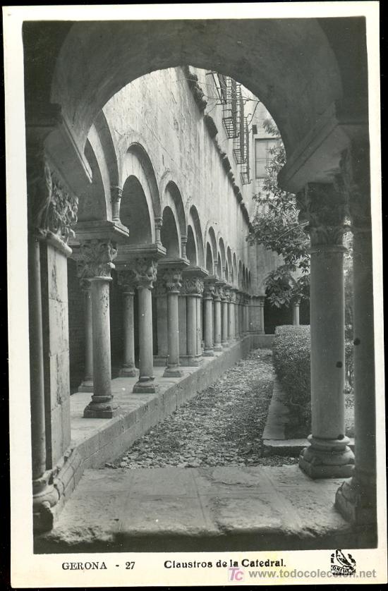 Postkarten: TARJETA POSTAL DE GERONA.CLAUSTRO DE LA CATEDRAL