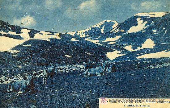 Postais: TARJETA POSTAL DE CAMI D'ULL DE TER PLA DE MORRENS