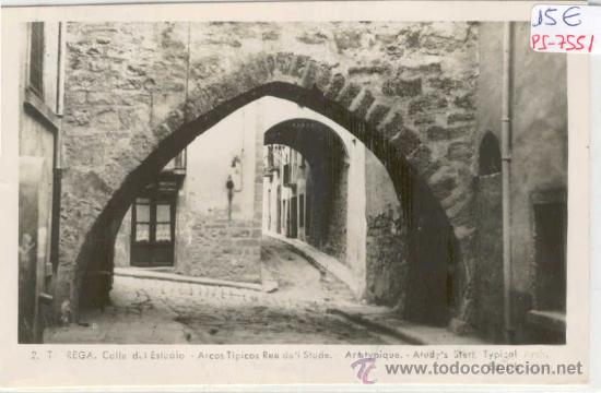 Postales: (PS-7551)POSTAL DE TARREGA(LLEIDA-CALLE DEL ESTUDIO
