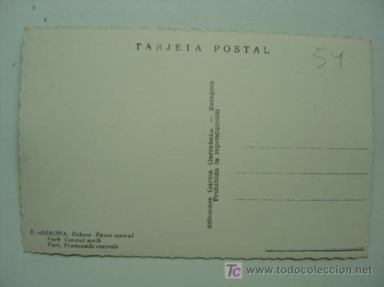 Postales: GERONA - REF.: 54 - Foto 2