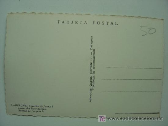 Postales: GERONA - REF.: 50 - Foto 2
