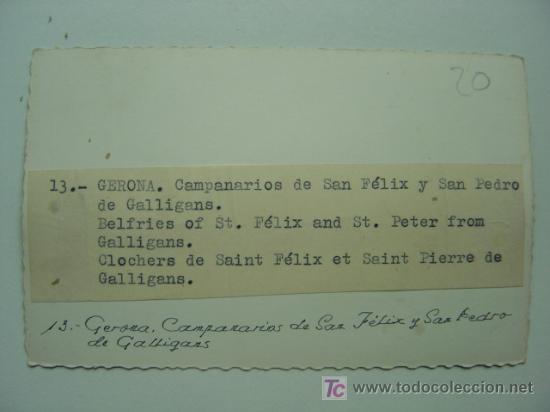 Postales: GERONA - REF.: 20 - Foto 2