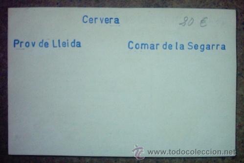 Postales: CERVERA - VISTA GENERAL - Foto 2