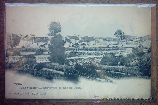 Postales: POSTAL DE TOR&Aacute;  - VISTA DESDE LA CARRETERA DE SEO DE URGEL