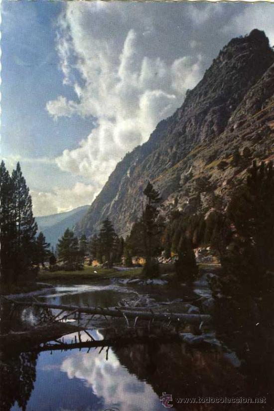 Postales: POSTAL LERIDA PIRINEOS VALLE DE BOHI PARQUE NACIONAL AIG&Uuml;ES TORTES