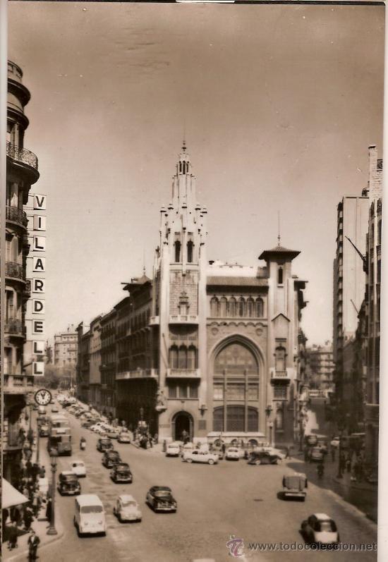 Postales: ANTIGUA POSTAL N&ordm; 74 BARCELONA EDIFICIO CAJA DE PENSIONES EDICIONES RAKER - Foto 1