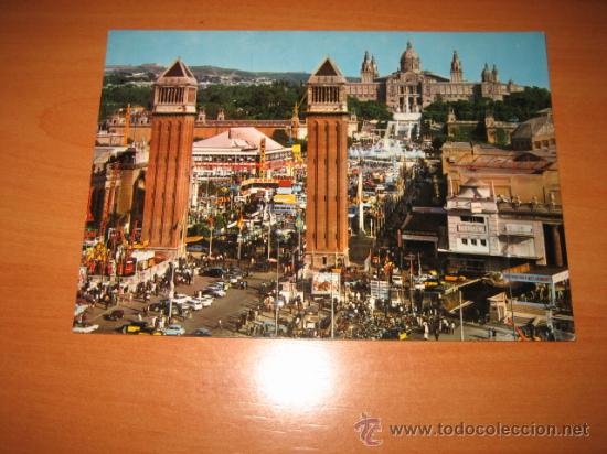 Postkarten: 2011.-BARCELONA   ENTARADA A EXPOSICION Y PALACIO NACIONAL DE ARTE