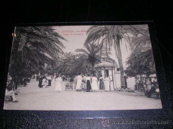 Postales: 4 SITGES - LA RIBERA . L.ROISIN - Foto 1