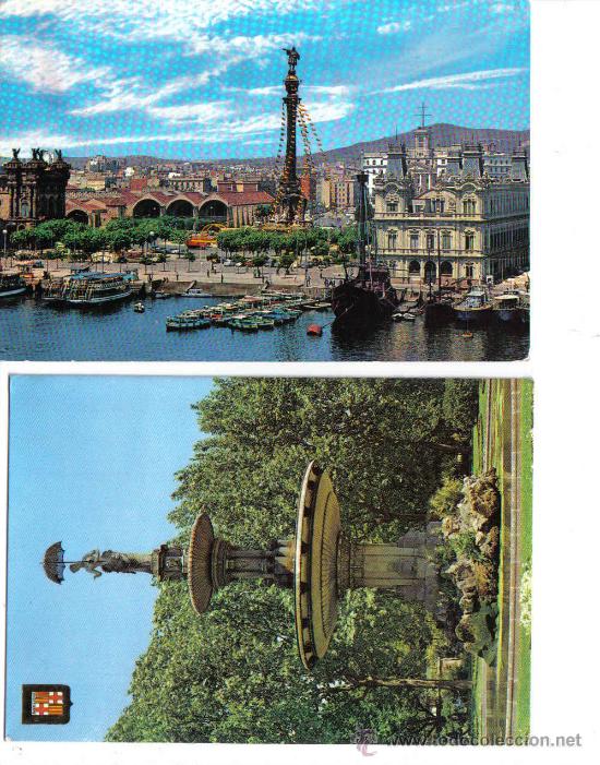 Postales: 2 POSTALES: BARCELONA - Foto 1