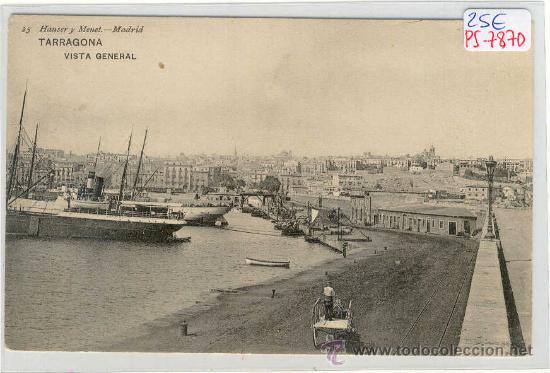 Postcards: (PS-7870)POSTAL DE TARRAGONA-VISTA GENERAL