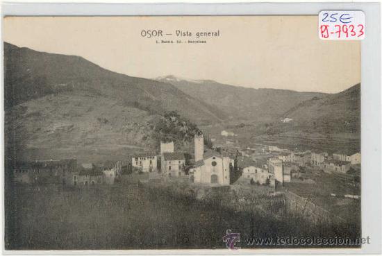 Postcards: (PS-7933)POSTAL DE OSOR-VISTA GENERAL