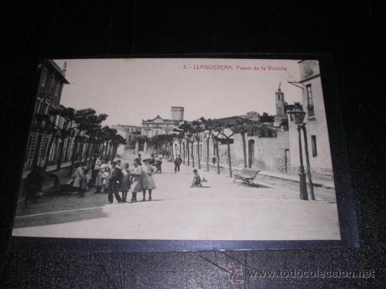 Postales: 5 LLAGOSTERA , PASEO DE LA VICTORIA , - Foto 1