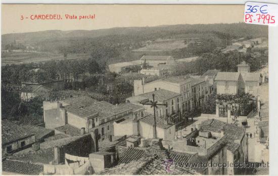 Postcards: (PS-7995)POSTAL DE CARDEDEU-VISTA PARCIAL