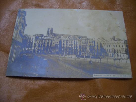Postales: PLAZA PALACIO 1870 - Foto 1