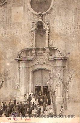 Postales: POSTAL SANT CELONI IGLESIA CIRCULADA - Foto 1