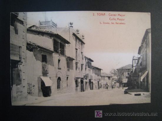 Postales: TONA: CALLE MAYOR (ROISIN). POSTAL - Foto 1
