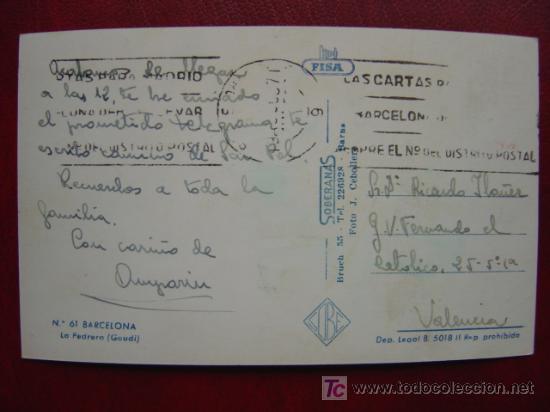 Postales: BARCELONA - Foto 2
