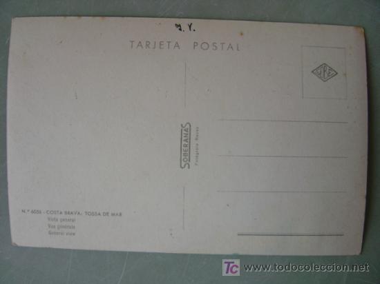 Postales: TOSSA DE MAR (GERONA) - Foto 2