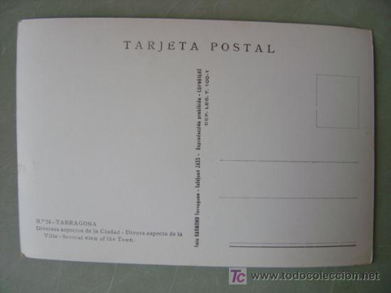 Postales: TARRAGONA - Foto 2