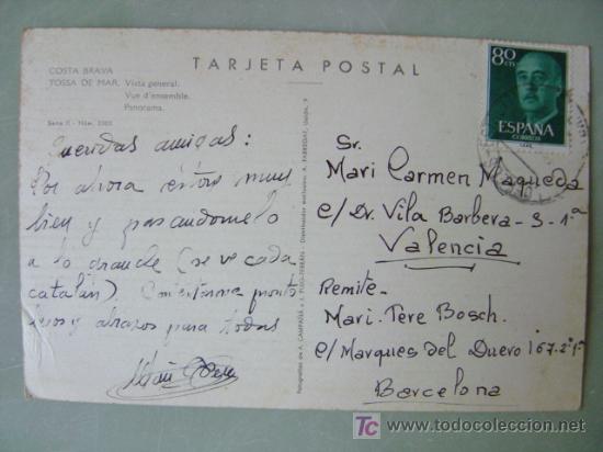 Postales: TOSSA DE MAR (GERONA) - Foto 2