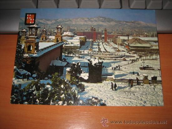 Postales: BARCELONA      NEVADA - Foto 1