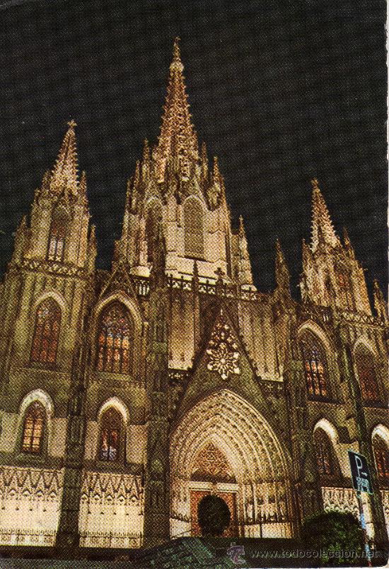 Postales: BARCELONA, CATEDRAL - Foto 1