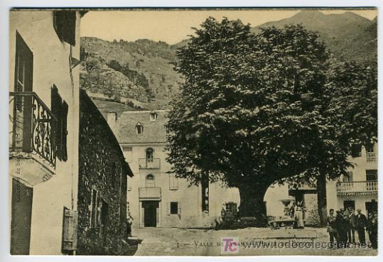 Postales: VALLE DE ARAN , LERIDA , PLAZA DE BOSOST, P26816