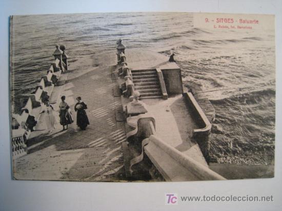 Postales: SITGES: BALUARTE (ROISIN 9). POSTAL - Foto 1