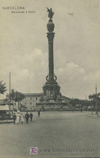 Postales: BARCELONA . MONUMENTO A COL&Oacute;N P110 - Foto 1