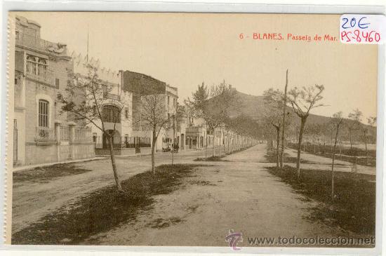 Postkarten: (PS-8460)POSTAL DE BLANES-PASSEIG DE MAR