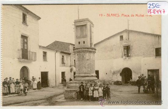 Postales: (PS-8447)POSTAL DE BLANES-PLA&Ccedil;A DE MOLLET - Foto 1