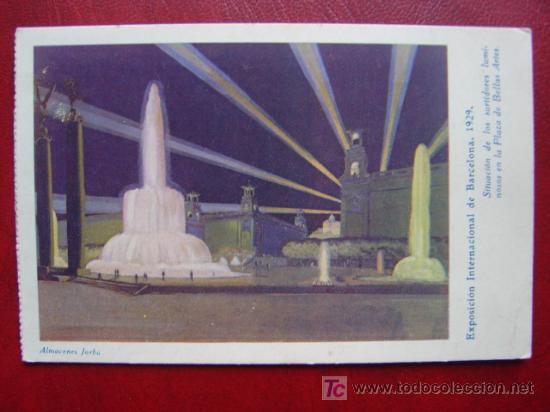 Postales: BARCELONA - EXPOSICION INTERNACIONAL DE 1929 - Foto 1