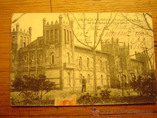 Postales: Bonita postal de Caldas de Malavella - Foto 1
