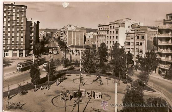 Postcards: ANTIGUA POSTAL 79 BARCELONA PLAZA DE MARAGALL TEMA TRAMVIA EDICIONES RAKER