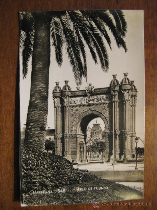 Postales: BARCELONA - ZERKOWITZ 548 ARCO DEL TRIUNFO - Foto 1