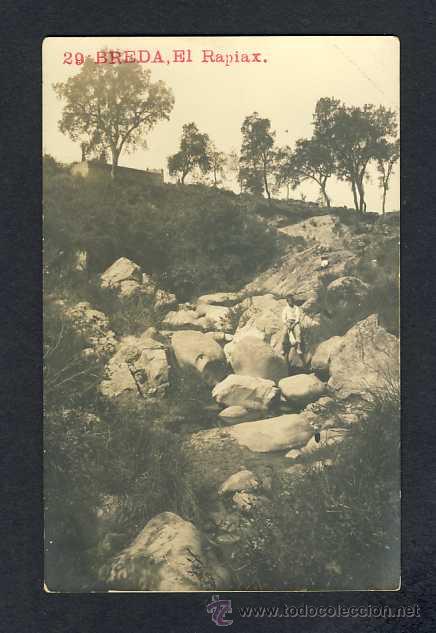 Postales: Postal de BREDA (Girona): El Rapiax (num.12) - Foto 1