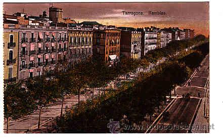 Postales: POSTAL DE TARRAGONA RAMBLAS - Foto 1