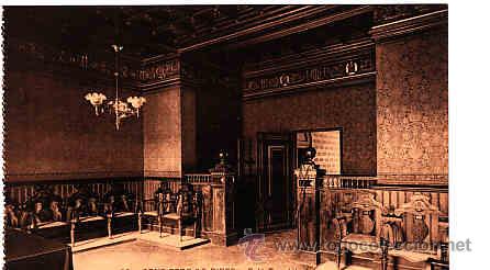 Cartoline: POSTAL DE SAN PERE DE RIBES N&ordm; 25 SALO CONSISTORIAL