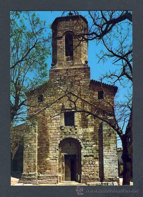 Postales: Postal de MA&Ccedil;ANET DE CABRENYS (Girona): Fa&ccedil;ana de l' Esgl&eacute;sia (Ed.Artesania Genis num.2230)